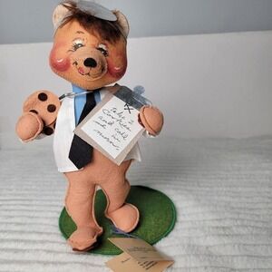 Vintage 1993 Annalee Doctor Bear‎ Doll: Medical Office Decor